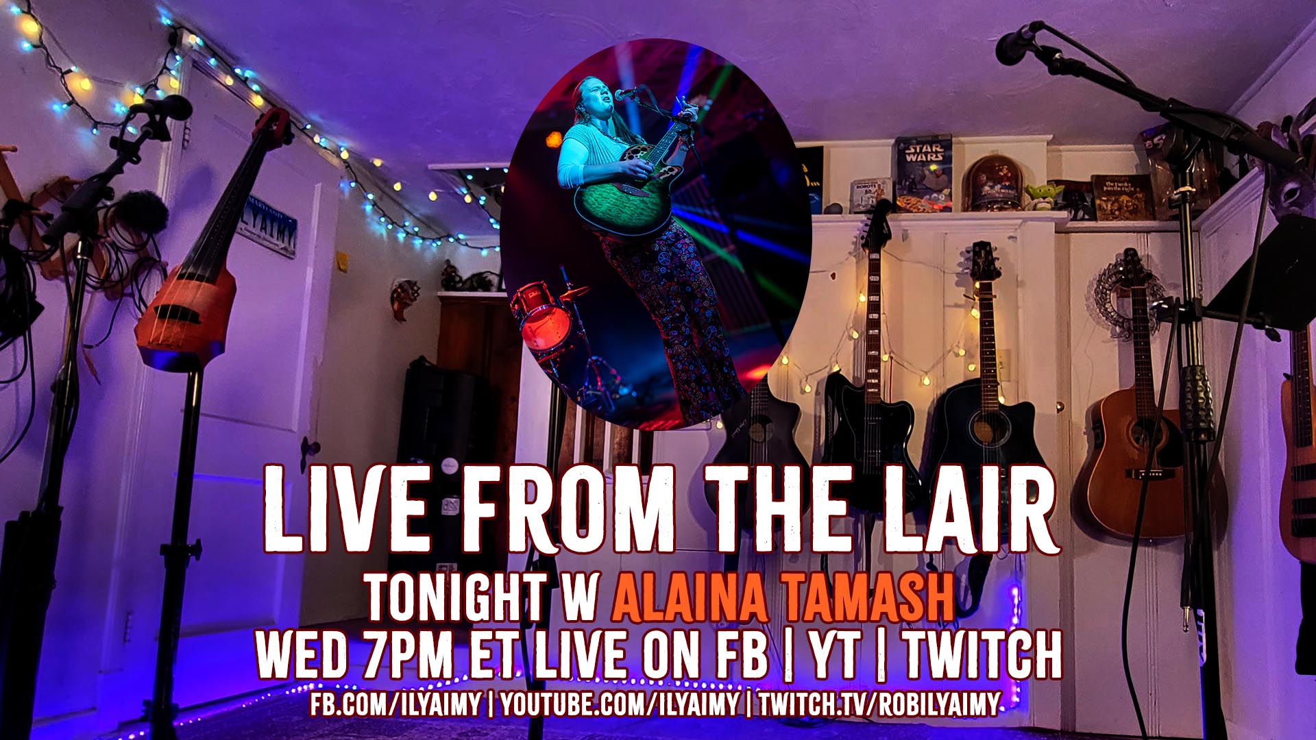 Live from the Lair w Alaina Tamash - rK