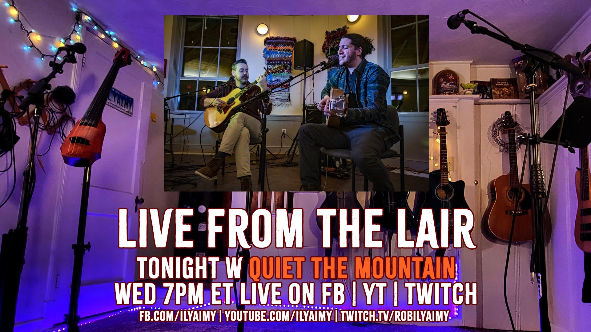 Live from the Lair w Quiet the Mountain