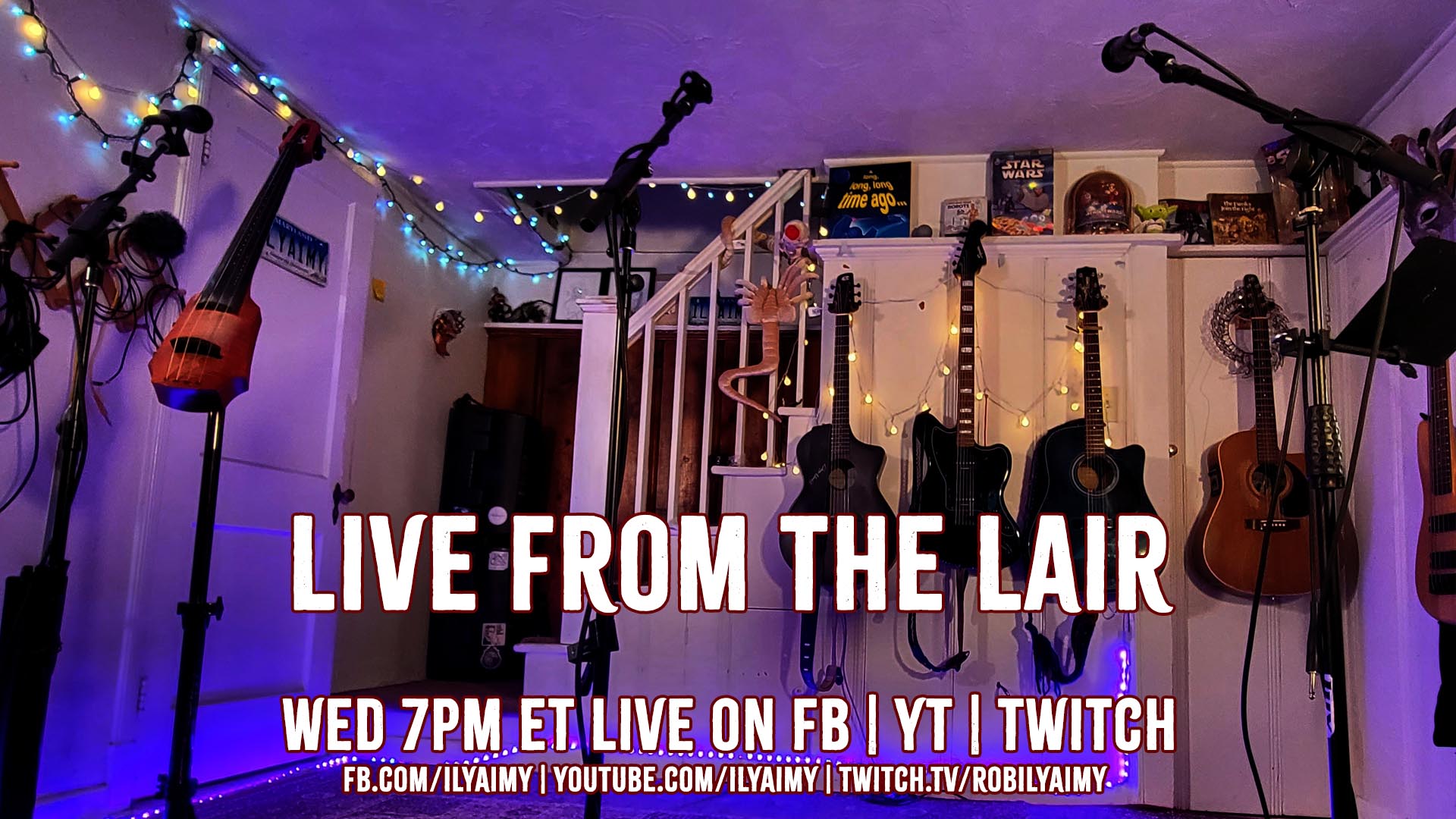 ilyAIMY Live from the Lair - FIVE YEAR ANNIVERSARY!!! w Daniel Lee.